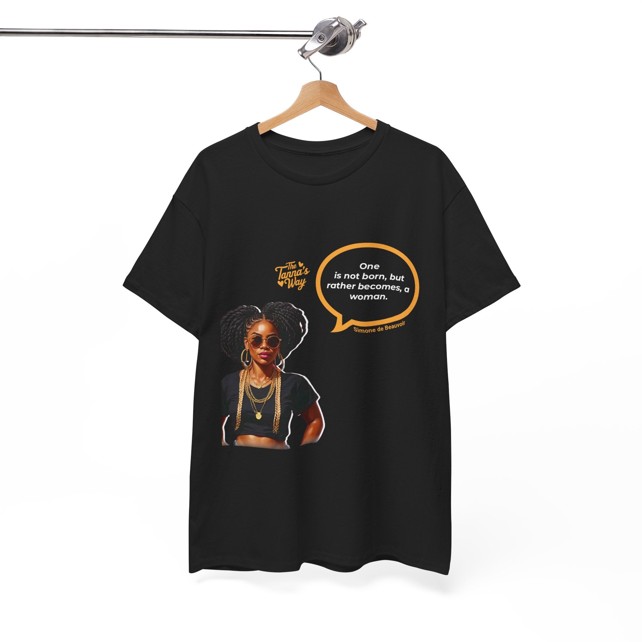 Simone De Beauvoir |  Unisex Heavy Cotton Tee